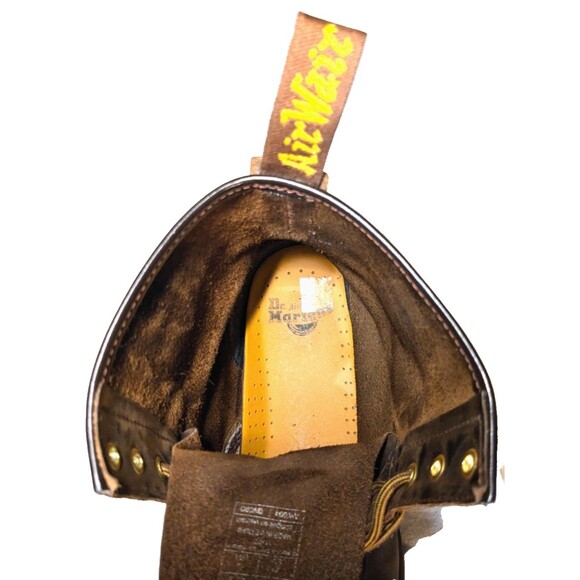 Dr Martens Boots Air Wair 11822 Brown Leather Men  SIZE 13 - Picture 5 of 5